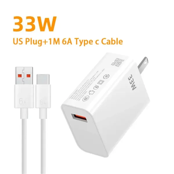 Xiaomi 33W Turbo Fast Charger with Type C Cable - Image 7