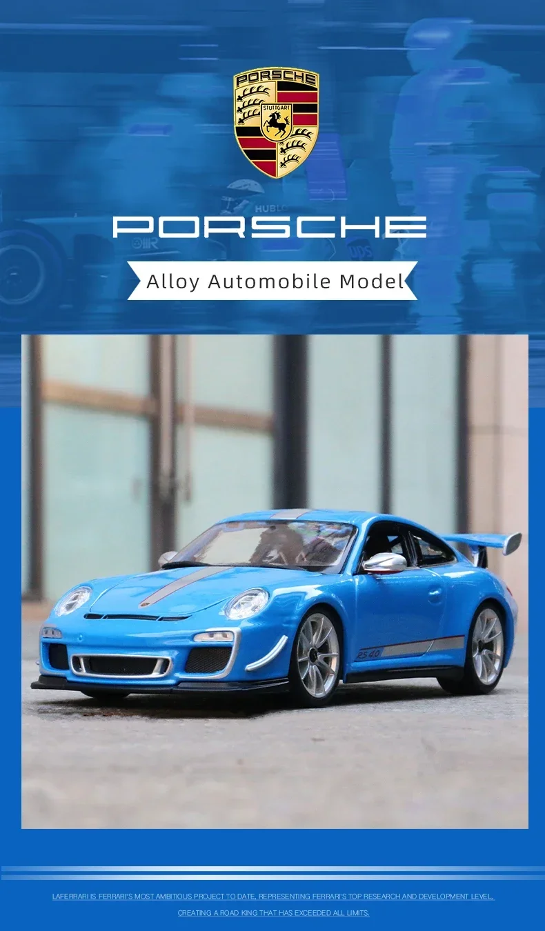 Bburago 1:18 Porsche 911 Gt3 Rs Model 10 Bburago 1:18 Porsche 911 Gt3 Rs Model - Image 10