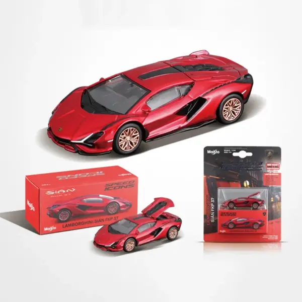 Maisto 1:64 Porsche 911 GT2 Miniature Diecast Model - Image 10