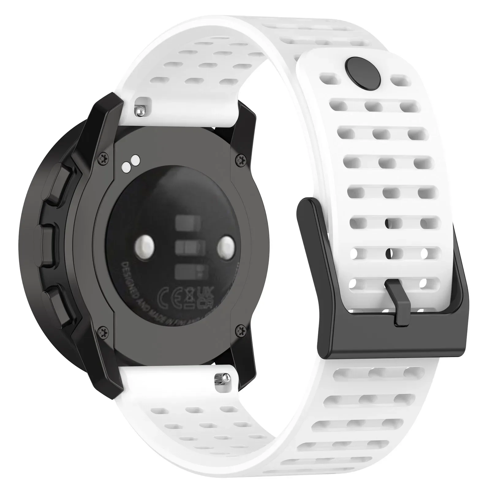 22mm Silicone Watchband for Suunto Models 8 22mm Silicone Watchband for Suunto Models - Image 8
