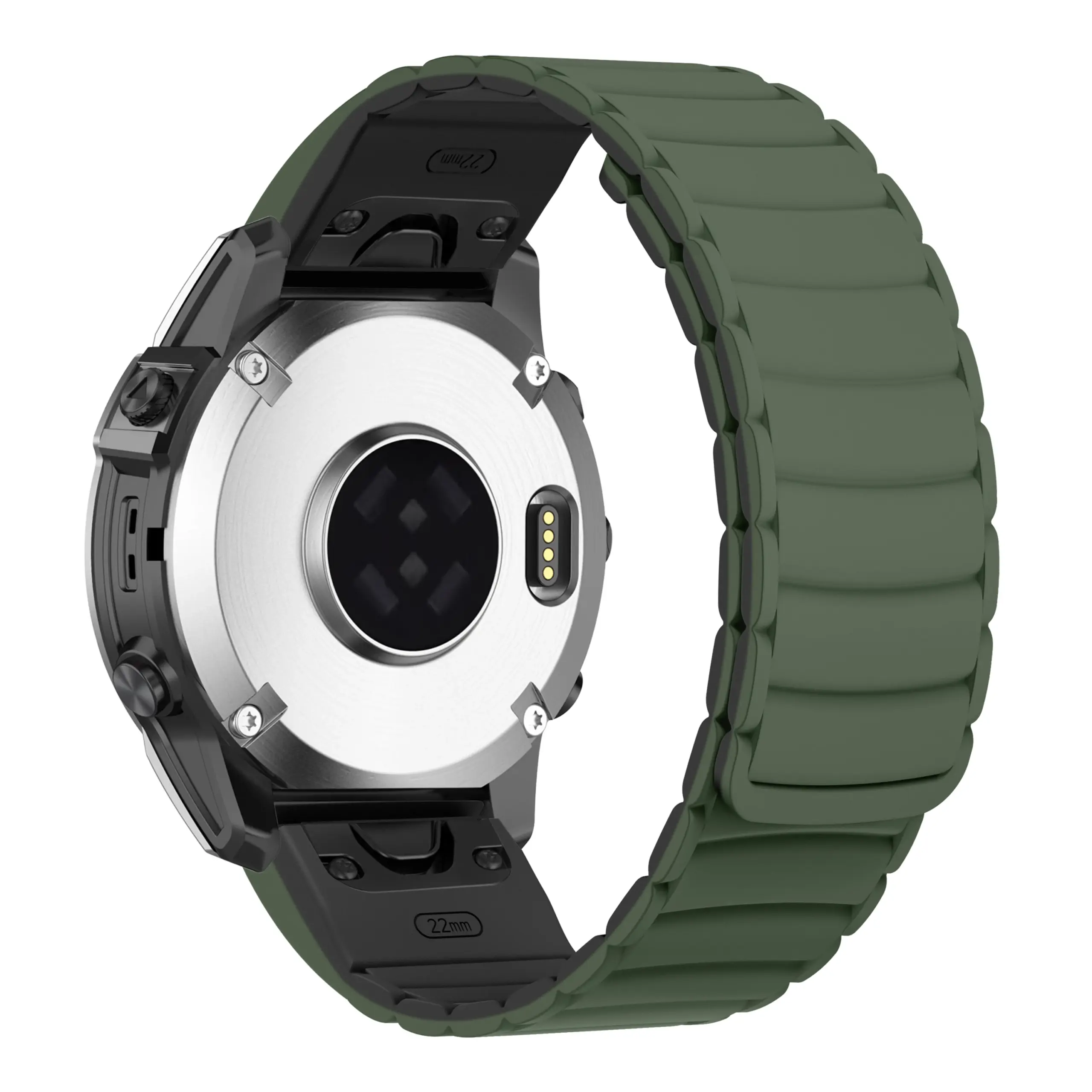 Magnetic Silicone Strap for Garmin Fenix 8 7 Magnetic Silicone Strap for Garmin Fenix 8 - Image 7