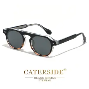 Vintage Round Punk Sunglasses Men Women UV400 25 S135300c8eff147719998ed32e9b4453eb