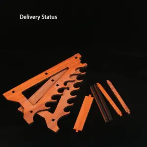 Wooden Weapon Rack Model 22cm Collectible Display Scene 8 S13848db0245742fa85fb6f2b64e10f53N