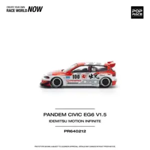 POP RACE Honda Civic EG6 1:64 Diecast Model 12 S1415866e482645ea80b4490d9a34a92e8