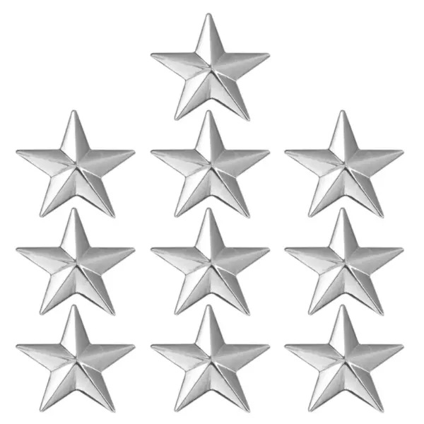 Chinese Style Metal Five-Pointed Star Badge Set - Image 20