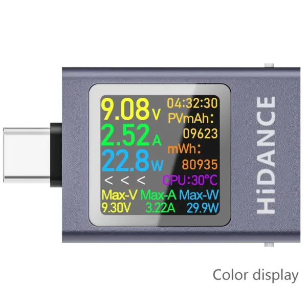 13-in-1 Digital Power Meter HDC-085C for USB-C Devices - Image 8