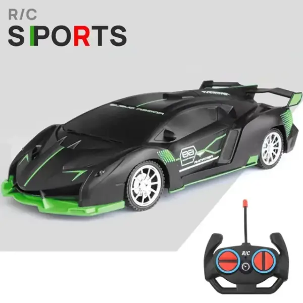 1/18 RC Car LED Light Remote Control Sports Car - Image 18