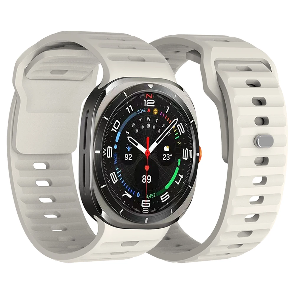 Soft Silicone Strap for Samsung Galaxy Watch Ultra 13 Soft Silicone Strap for Samsung Galaxy Watch Ultra - Image 13