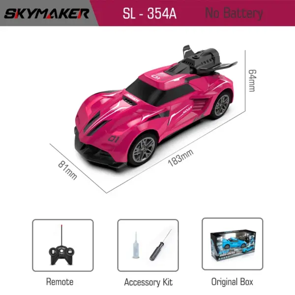 1/24 Scale Remote Control Stunt Car with Light - Image 8