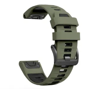 Silicone Strap with Steel Buckle for Garmin Fenix 35 S14c688871deb44bf87cc1174b920f582T
