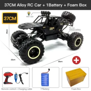 ZWN 1:12 Off-Road 4WD RC Car with LED Lights 29 S14cce30c07d340a7bd2a8fbbd41ed069d