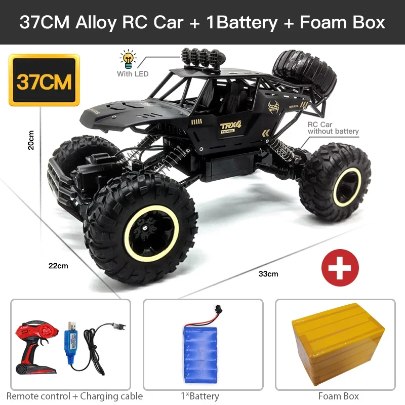 ZWN 1:12 Off-Road 4WD RC Car with LED Lights 7 ZWN 1:12 Off-Road 4WD RC Car with LED Lights - Image 7