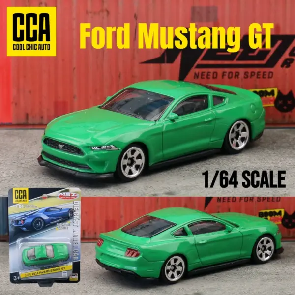1/64 Scale Ford Mustang GT Diecast Model - Image 9