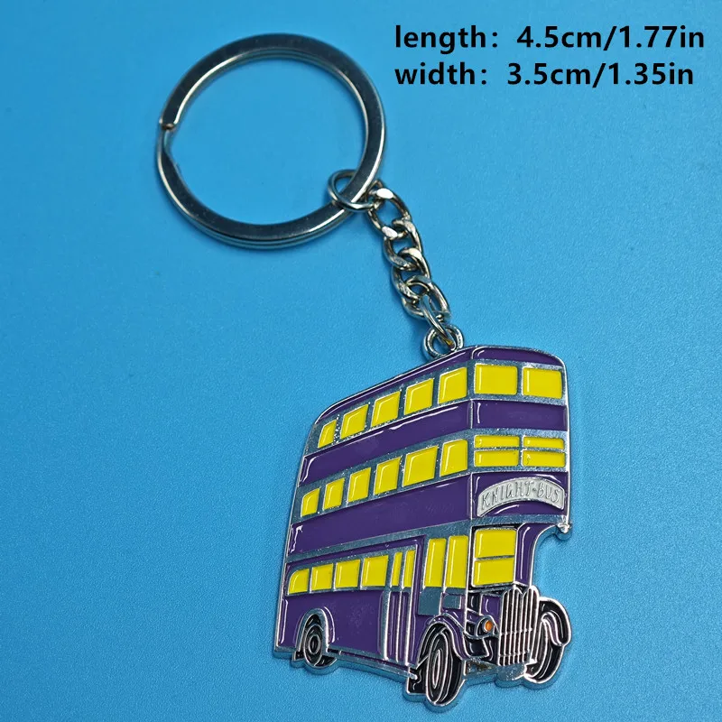 Knight Bus Metal Keychain for Women and Men 6 Knight Bus Metal Keychain for Women and Men - Image 6
