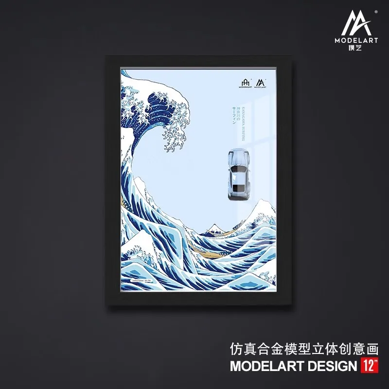 RWB964 Kanagawa Surfing Miniature Car Model 8 RWB964 Kanagawa Surfing Miniature Car Model - Image 8