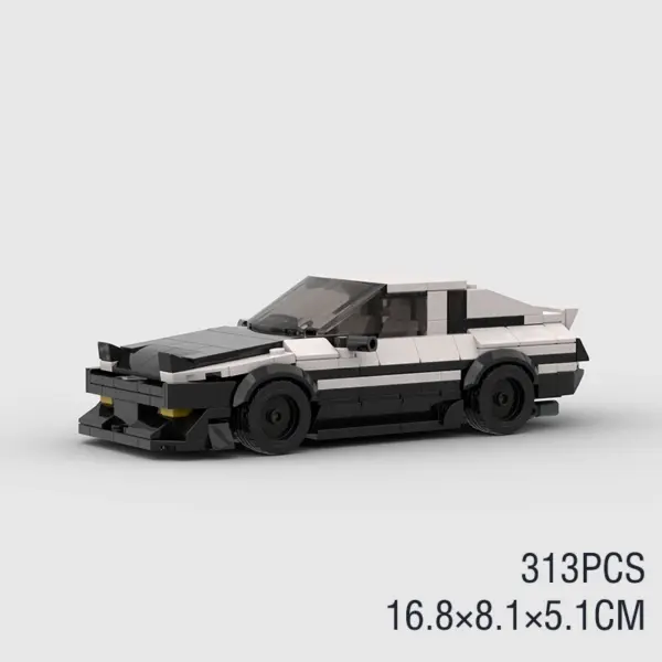 Stylized Building Block Toy Car - Image 54