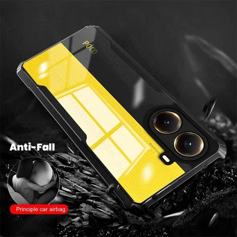 3in1 Acrylic Phone Case for Xiaomi Poco X7 Pro 5G 4 3in1 Acrylic Phone Case for Xiaomi Poco X7 Pro 5G - Image 4