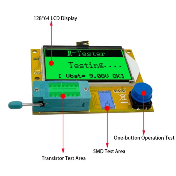 LCR-T4 Multi-Function Transistor Tester - Image 2