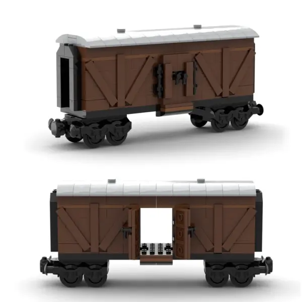 MOC Building Blocks Train Carriage Model - Image 3