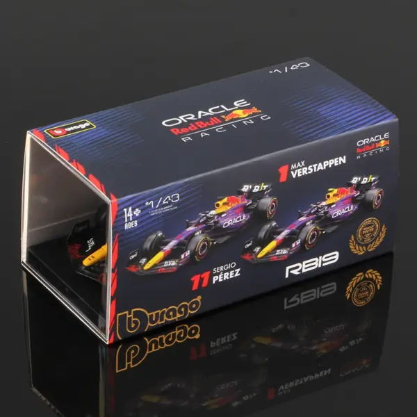 Burago 1:43 Oracle Red Bull RB19 Model Car - Image 6