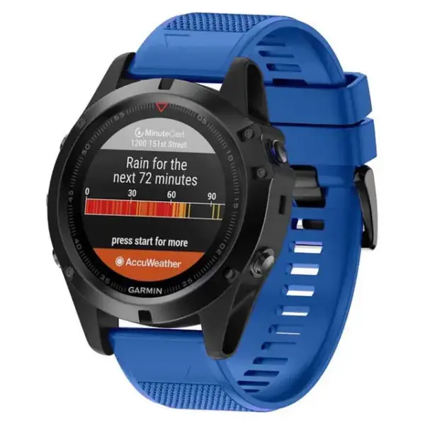 Silicone Watch Strap for Garmin Fenix Series - Image 12