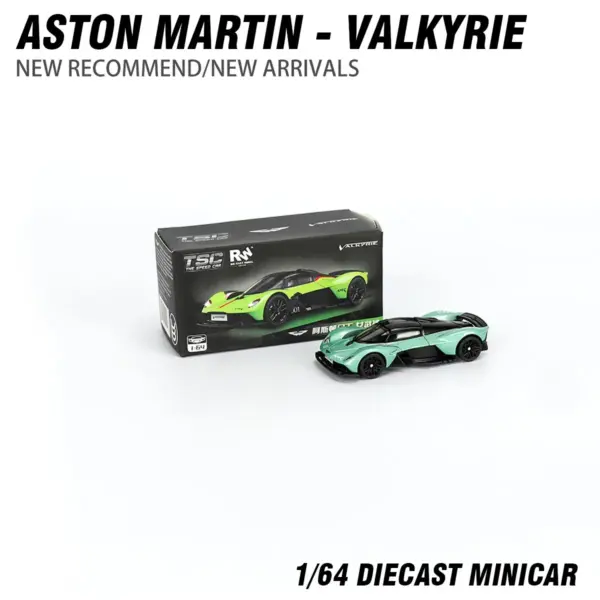TSL 1/64 Aston Martin V12 Diecast Car Model - Image 7