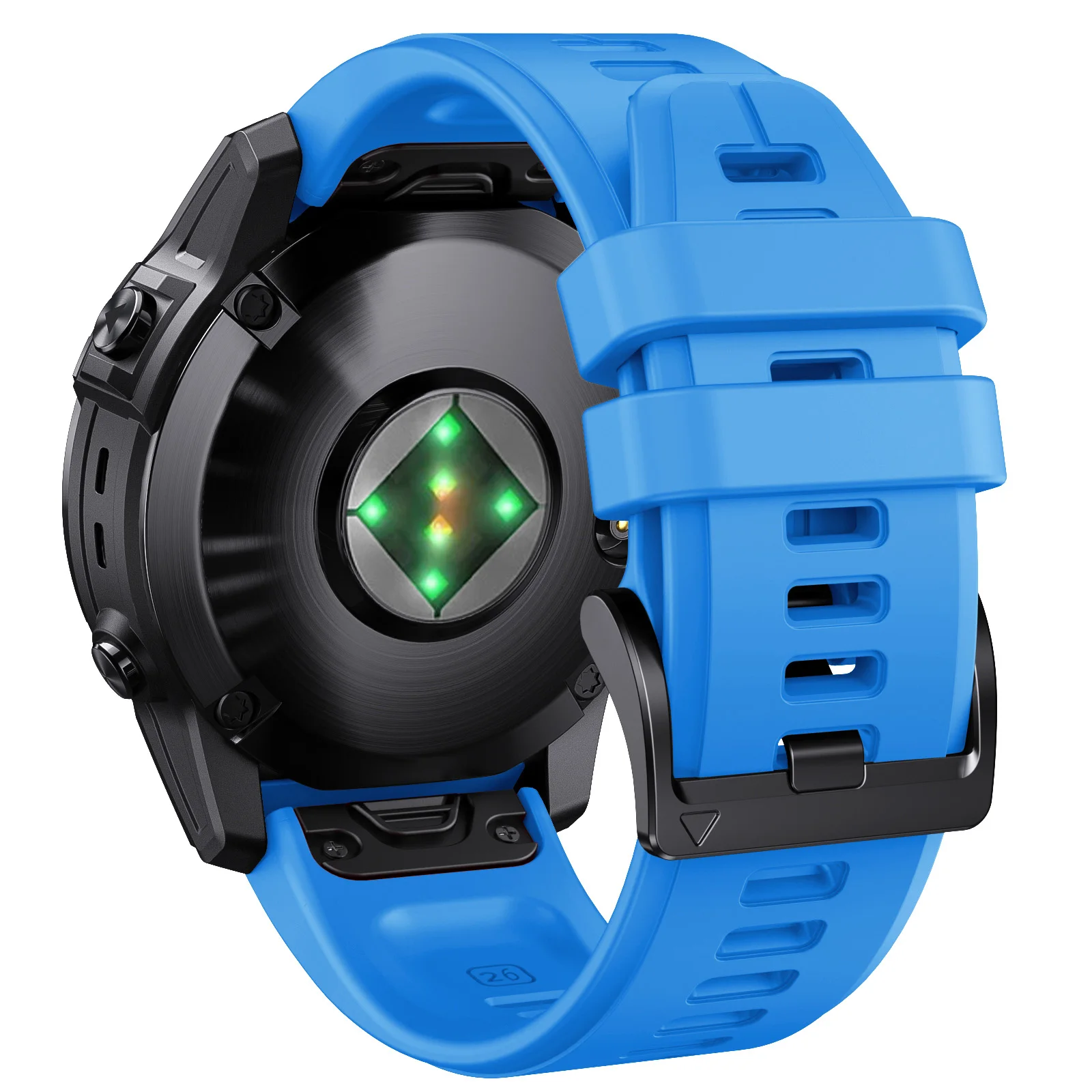 Garmin Fenix 6/7 Pro QuickFit Silicone Strap 25 Garmin Fenix 6/7 Pro QuickFit Silicone Strap - Image 25