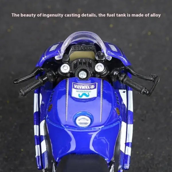 Maisto Yamaha YZR-M1 2018 MotoGP Model - Image 3