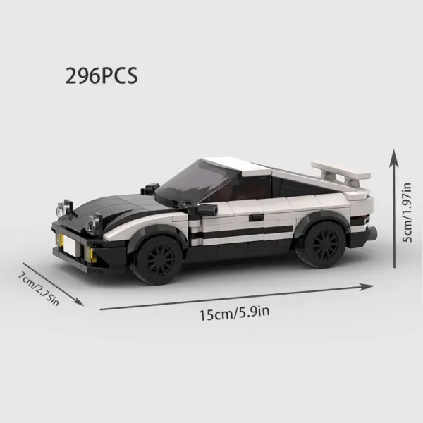 Stylized Building Block Toy Car - Image 19