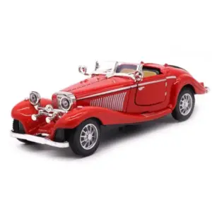 Red 1:28 Scale Alloy Diecast 1936 Car Model 7 S173c8bde20294638a9b7d65077821e55w
