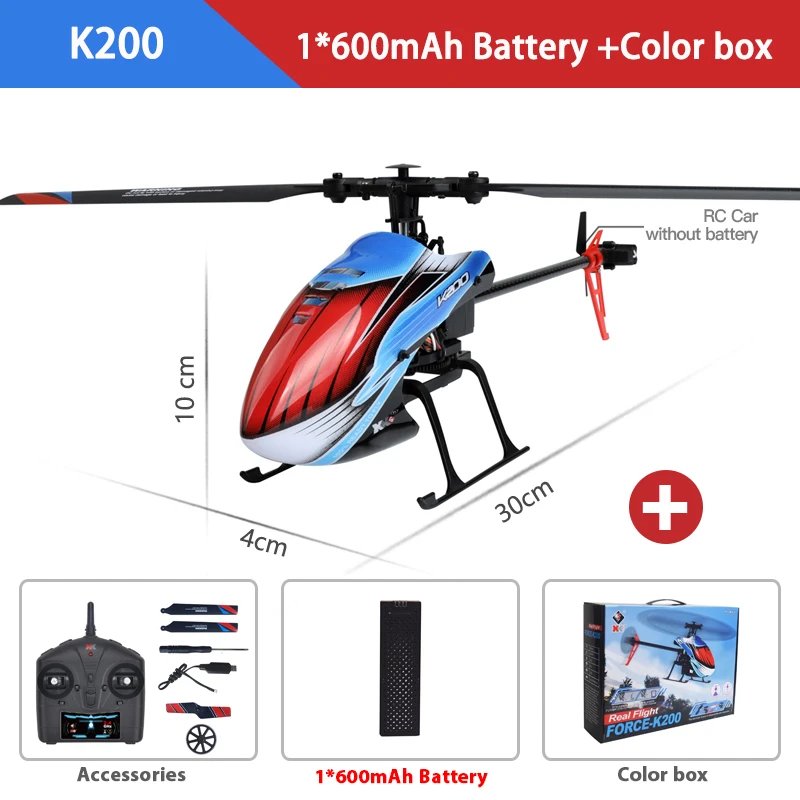 WLtoys K127 Mini RC Helicopter 4CH Gyro 8 WLtoys K127 Mini RC Helicopter 4CH Gyro - Image 8