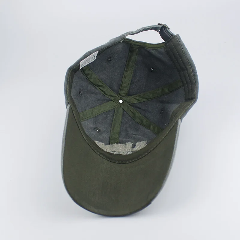 Retro Letter Embroidery Baseball Cap for All Seasons 5 Retro Letter Embroidery Baseball Cap for All Seasons - Image 5