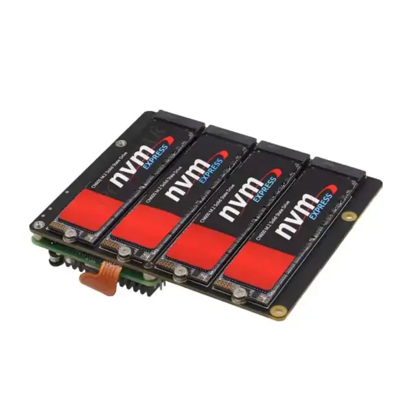 Raspberry Pi 5 PCIe to M.2 NVMe SSD Board - Image 2