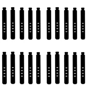 Silicone Cable Management Ties Set 20pcs 38 S1839b469f8314d1c807332c744ce080fl