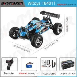 Wltoys 184011 1/18 RC Car 4WD High Speed 27 S1863c0517a6e40be921697e4f8562c259
