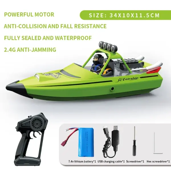 TY725 Turbojet RC Boat with Remote Control - Image 7