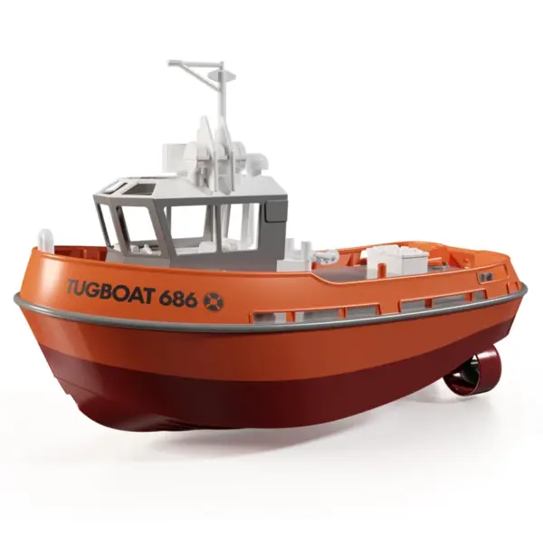 Remote Control RC Tugboat Model 1/72 Scale - Image 2