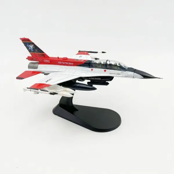 1:72 Scale Diecast F-16D Military Aircraft Model - Image 6