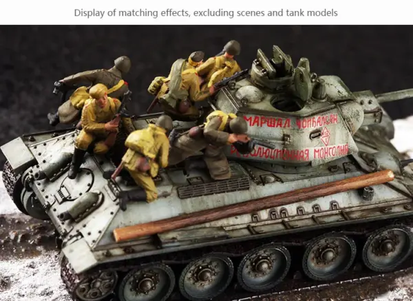 1/72 Soviet Combat Assault Team Miniatures Set - Image 3