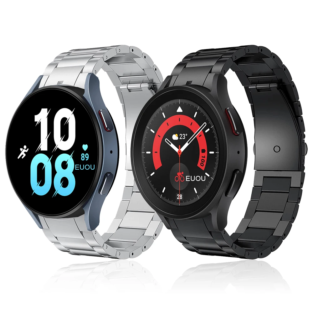 Stainless Steel No Gaps Strap for Galaxy Watch 3 Stainless Steel No Gaps Strap for Galaxy Watch - Image 3