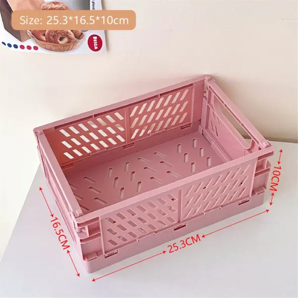 Foldable Storage Crate for Home Organization - Image 18