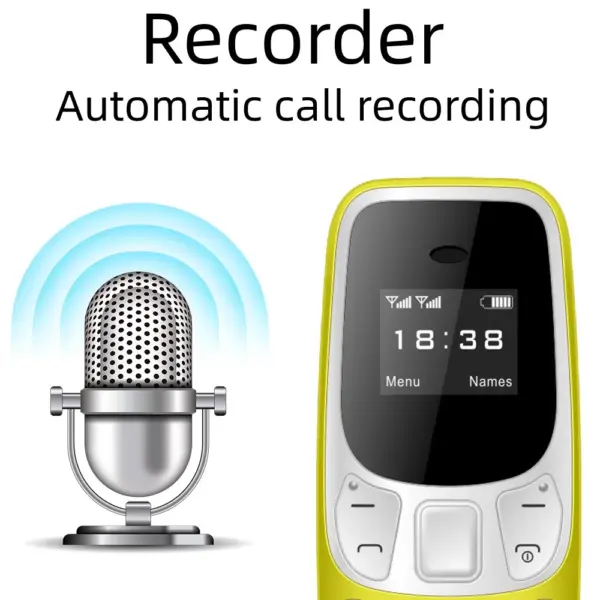 SERVO BM10 Mini Bluetooth Phone with Dual SIM - Image 4