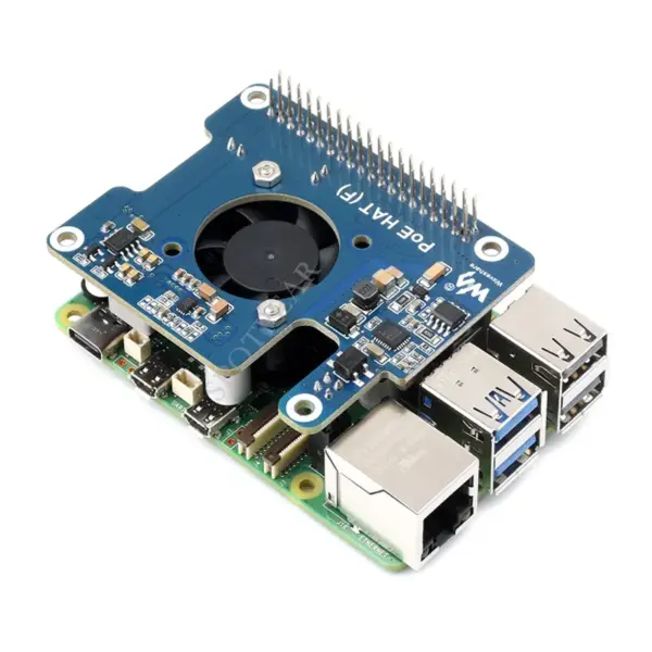 Raspberry Pi 5 PoE HAT Power over Ethernet Module - Image 5