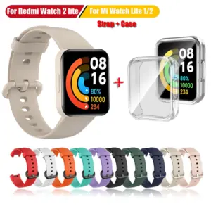 Silicone Watch Strap For Xiaomi Mi Watch Lite 2