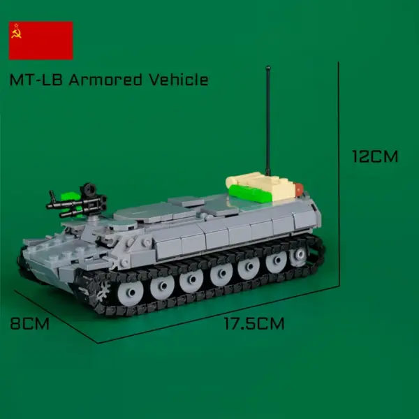 WWII Tank and Armored Vehicle Model Building Kit - Image 4