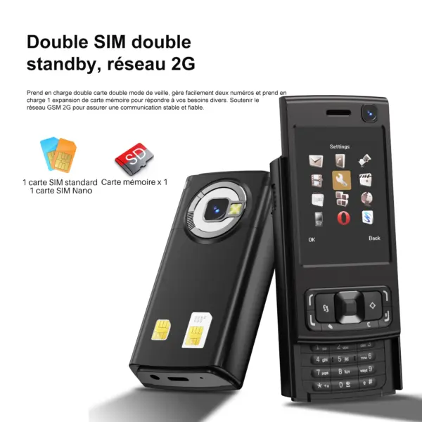 SERVO N95 PRO Slide Screen Mobile Phone - Image 4