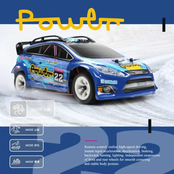 WLtoys 1:28 Scale 4WD High-Speed RC Car - Image 5