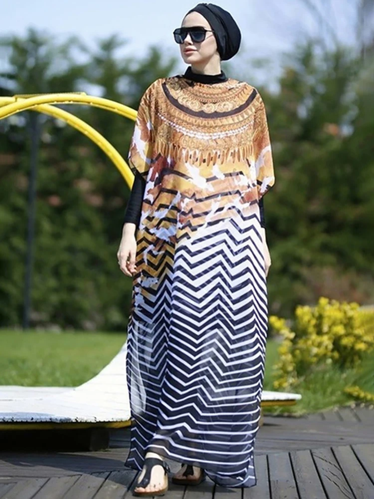 Modest Muslim Swimwear with Removable Hijab 4 Modest Muslim Swimwear with Removable Hijab - Image 4