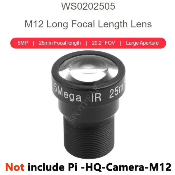 Raspberry Pi 12.3MP HQ Camera Module M12 Mount - Image 11