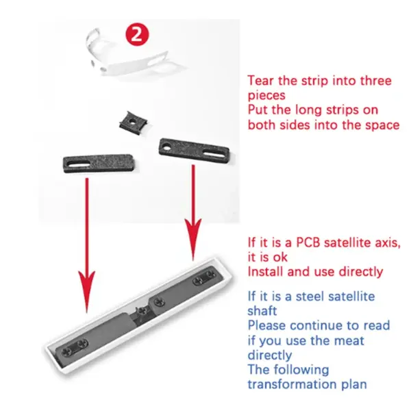4PCS Noise-Absorbing Spacebar Keycaps for Mechanical Keyboards - Image 5